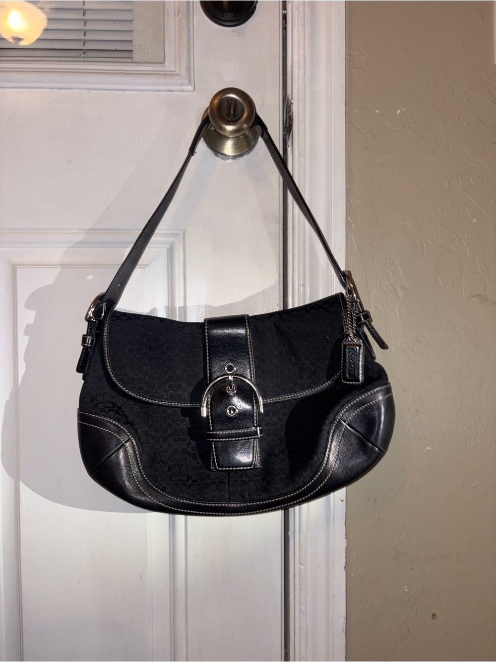Coach Soho Black Shoulder Bag